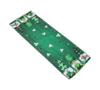 Holibanna Chemin de Table Trèfle saint patrick st patrick decoration fete chemins de table en toile de jute décor coureur chemin de table vert chemin de table pour la fête Lin en coton Green