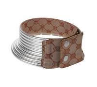 Holibanna Chunky African Tribal Choker Necklace Long Neck Collar For Women Punk Statement Jewelry Handcrafted Gothic Tribal Collar For Parties And Cosplay