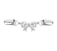 Holibanna Clip Pour Cardigan à Nœud Pull Femme Broche Pantalon Thermique Grandes Épingles De Sûreté Agrafe Manteau Jolie Épingle En Émail Pastèque Pince à Cheveux Nœud Clips Alliage Blanche