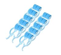 Holibanna Clips Arrêt de Nez 16 Pièces en Pom, Pinces Nasales de Fixation Compactes Adaptées aux Activités en Plein Air et Voyages, Préviennent la Respiration Nasale Saignement