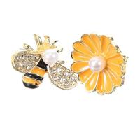 Holibanna Clous Oreilles Asymétriques Marguerite Abeille Pour Femme Bijoux Clous Oreilles Petits Saint-valentin