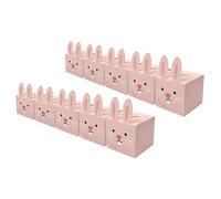 Holibanna Coffret Lapin de Pâques 12Pcs Boîte à en Papier Décoratif pour Anniversaire et Pâques Boîte à Biscuits Colorée et Sûre pour Garçon et Filles et