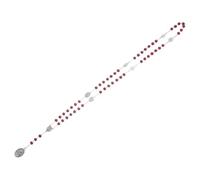 Holibanna Collier Chapelet Catholique Perles pour Femme et Homme Chaîne Religieuse Accessoire Mode pour Prière