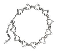 Holibanna Collier Cœur Pour Femmes Chaîne Clavicule Élégante Accessoire De Costume Pour Cérémonies Et Événements Spéciaux