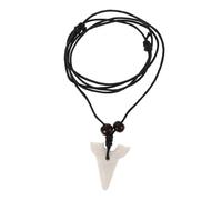 Holibanna Collier Dent De Requin Unisexe Pendentif Original Pour Hommes Et Femmes De Plage Élégant