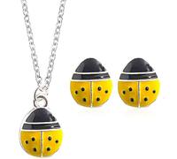 Holibanna Collier et Boucles d'Oreilles Créatifs Ensemble Bijoux Fantaisie pour Femmes Accessoire de Mode pour Mariage Demoiselle d'Honneur Présent
