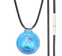 Holibanna Collier Pendentif Boule Résine Esthétique Collier Ras Du Cou Léger pour Femmes et Filles Cadeau Unique pour Noël et Fête des Mères