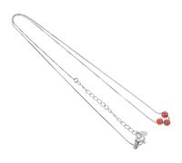 Holibanna Collier pour Fille en Alliage Électroplaqué Pendentif en Résine, Chaîne Réglable, Style Unique et Sûr Port Quotidien Saint-valentin