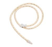 Holibanna Collier Serpent Magnétique Réglable Brillant de Design Rétro Minimaliste pour Femmes et Statement Élégant pour Halloween et Événements