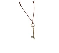 Holibanna Collier Vintage Pu Avec Pendentif Clé Pour Hommes Et Femmes Accessoire Mode Simple Et Élégant Pour Étudiants