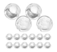 Holibanna Connecteur Transparent pour Chaîne de Stores à Billes, 24 Pièces, Fixation Sécurisée, Accessoires pour Stores Verticaux et Enrouleurs