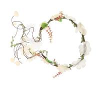 Holibanna Couronne De Fleurs Élégante Bandeau Floral Pour Mariage Photos Fêtes Et Accessoire Tête Pour Filles Et Femmes