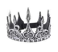 Holibanna Couronne en Rétro Couronne de prince douce Coiffe médiévale PU pour fête cosplay halloween