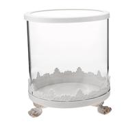 Holibanna Couvercle en Verre Fleur stabilisée Decoration Bureau décoration Bureau boîtier Transparent Globe d'affichage Souvenir Couvre-Fleurs en Verre vitrines pour Fleurs Un Verre