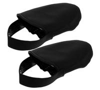 Holibanna Couvre-Chaussures de Cyclisme pour VTT et Route, Tissu Respirant et Chaud avec Sangle Talon Antidérapante, Cyclisme en Extérieur par Temps Froid Couleur Couleur Aléatoire