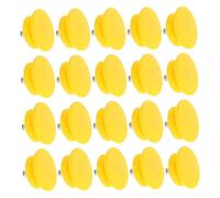 Holibanna Crampons Réparation 20pcs Randonnée Chaussures Antidérapants pour sur de Jaune en Acier Inoxydable Abs Accessoires et de Marche Neige et Glace