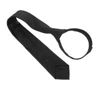 Holibanna Cravate Zipper Noire Slim Pour Hommes Cravate Formelle Pré-nouée Idéale Pour Mariages Graduations Et Célébrations Spéciales