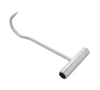 Holibanna Crochet de Levage Robuste pour Ouverture de Regards Outil Multifonction pour Tirage et Charges Lourdes Design Portable et Usage Maison et Professionnel