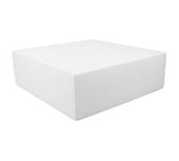 Holibanna Cube de Mousse Vierge pour Loisirs Créatifs, 30 Cm X 10 Cm, Bloc Sculptable Non Peint, Mousse Légère pour Bricolage, Décoration et Activités Artistiques