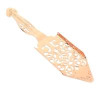 Holibanna Cuillère à Absinthe en Acier Inoxydable Rose Doré Creuse Filtre Multifonction pour Bar Ustensile Cuisine Inox Décoratif Accessoire pour Service Absinthe et Cocktails Usage