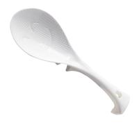 Holibanna Cuillère à Riz Spatule à Riz en Pp Poignée Confortable Antiadhésive Blanche pour Servir Facilement Pratique Cuisine