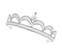 Holibanna De Mariée Rhinestone Couronne Élégante Pour Femme Accessoire De Cheveux Pour Mariages Anniversaires Et Célébrations