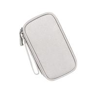 Holibanna de Rangement Portable pour Accessoires Numériques Organisateur Électronique Oxford Résistant avec Double Compartiment pour Câbles Chargeurs et Écouteurs Pochette de Voyage