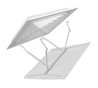 Holibanna Déflecteur De Vent Pour Climatisation Baffle Ajustable Pour Sortie Air Air Froids Compatible Sorties Carrées Matériaux Blanc