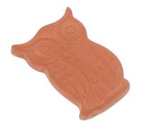 Holibanna Disque Adoucisseur de Sucre Brun en Terre Cuite de Hibou, Réutilisable, Prévient le Durcissement, Conserve la Fraîcheur Cuisine