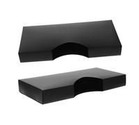 Holibanna Distributeur De De Bureau Transparent 2 Pièces Organiseur De Rangement Pour Masques Organiseur De Mouchoirs De Laboratoire