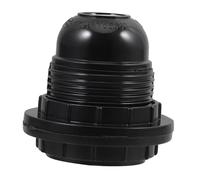 Holibanna Douille De Lampe Vintage Électrique Noir Support De Ampoule Avec Anneau De De Lampe Pour Projets Maison Et Atelier