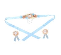 Holibanna Écharpe Et Corsage De Maternité Ensemble Pour Shower Ceinture De Grossesse Souvenir De Fête Prénatale Accessoires Photo De Maternité