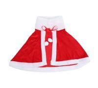 Holibanna Écharpe Peluche Rouge Châle Respirant Adulte Accessoire Festival et Décoratif