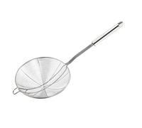 Holibanna Écumoire Inox Résistante Chaleur pour Pâtes Friture et Service Passoire Fine avec Poignée Ergonomique Tamis Cuisine Pratique pour Nouilles et Pot Chaud