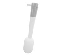 Holibanna Ensemble 3 goupillon nettoyeur de bouteille d'eau petite brosse de nettoyage épurateur de bouteille d'eau brosse de nettoyage de couvercle brosse à paille silicone blanche