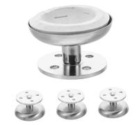 Holibanna Ensemble De 4 Meubles Métal Inoxydable Réglables pour Canapé Armoire Table Cuisine Support Ajustable pour Meubles Remplacement et Stabilité Améliorée