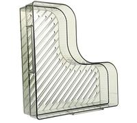 Holibanna Étagère Angle de Salle de Bain Perçage Rack de Stockage Cosmétique Drainage Support Mural Transparent pour Salle