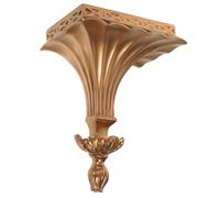 Holibanna Étagère Murale Flottante Résine Design Européen Rangement Mural Volume pour Salon Moderne et Chambre Décoration Murale Polyvalente et