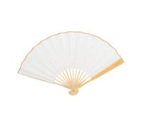 Holibanna Éventail Pliant Décoratif Papier pour Mariage Accessoire Diy pour Peinture et Artisanat Éducation Artistique des Garçon Fille et les Liens Familiaux