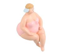 Holibanna Figurine De Plage pour Décoration Intérieure Sculpture Ornementale Femme Élégante Unique pour Bureau Et Salon Modèle Artistique pour Décor Raffiné