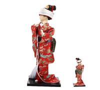 Holibanna Figurine de Poupée Kimono Japonaise Décoration Traditionnelle pour Maison et Souvenir Artistique Inspiration Japonaise