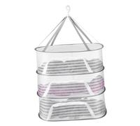 Holibanna filet de séchage vêtir pendaison sur étendoir à linge pliable panier à linge pliable etendoir linge interieur cent trois Net de séchage des sous-vêtements panier en filet suspendu