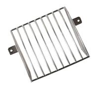 Holibanna Filtre Balcon Acier Inoxydable Protège Gouttière et Évacuation Anti Débris Facile à Nettoyer avec Fixation Vis