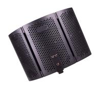 Holibanna Filtre Micro Coupe-vent en ABS et Mousse, Réduction de Bruit Ventilé pour Microphone, Protection Anti-souffle Adaptée à Studio d'Enregistrement et Pieds de Micro