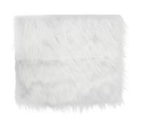 Holibanna Fond pour -né en Tissu Imitation Fourrure Blanc Couverture Photo pour Bébé Douce et Confortable Accessoire Photo et Décor Naissance