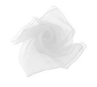 Holibanna Foulard En Soie Foulard Carré Petite Écharpe Blanche