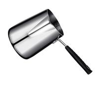 Holibanna Friteuse Portable Mini En Acier Inoxydable 304 Résistance Haute Température 1,5l Ustensile Cuisine Polyvalent Marmite à Friture Pour Usage Domestique Et Cuisson Quotidienne