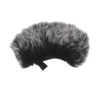 Holibanna Fuzzy Microphone Wind Cover For Smartphones Soft Noise Reduction Shield For Live Streaming And Vlogging Fit Easy Installation