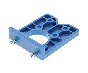 Holibanna Gabarit de Perçage Charnière Invisible Positionneur pour Paumelle de Porte Armoire Outil de Perçage Facile et Durable pour Installation de Charnières Dissimulées