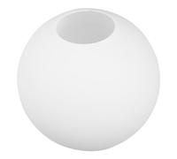 Holibanna Globe En Verre Blanc Givré Abat-Jour Sphérique De Remplacement: Boule De Verre Abat-Jour Pour Lustre Diamètre Du Trou 10 x 4 Cm